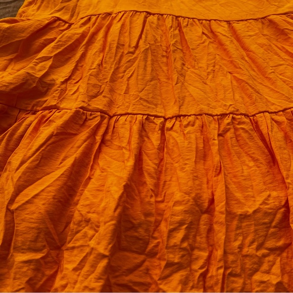 Maeve by Anthropologie Tiered High/Low Ruffled Prairie Summer Dress Size XSP - Picture 2 of 7